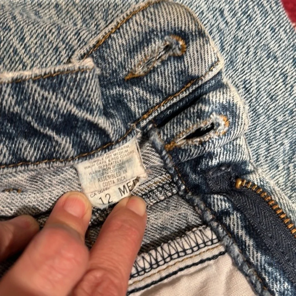 Lee Vintage 90's‎ Pleated Denim High Waisted Shorts size 23